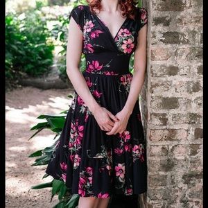 Trashy Diva Bonita dress Magenta Floral